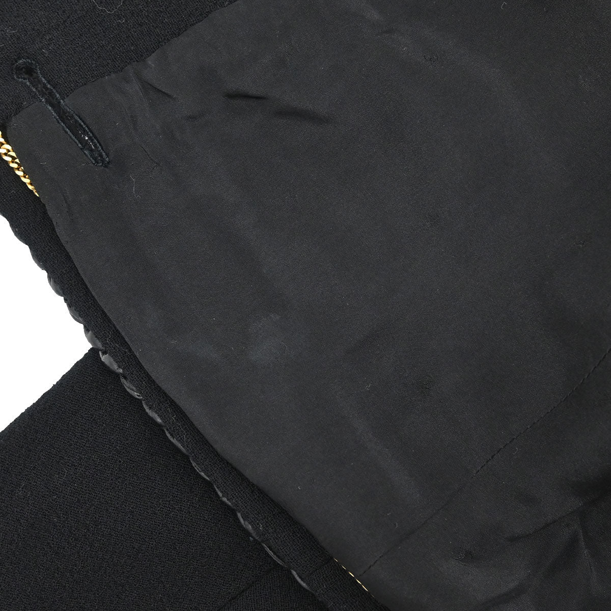 Chanel 1994 Collarless Jacket Black #38