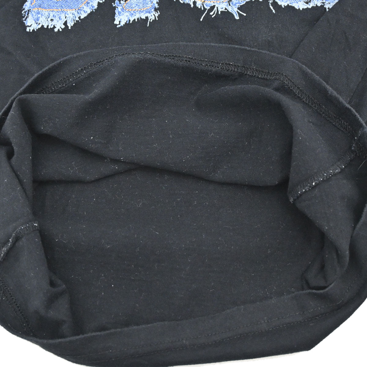 Christian Dior 2003 T-shirt Top Denim Print Black #38