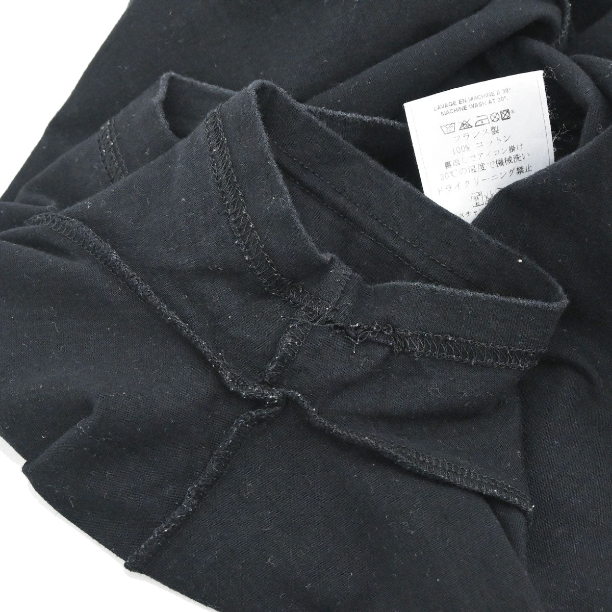 Christian Dior 2003 T-shirt Top Denim Print Black #38