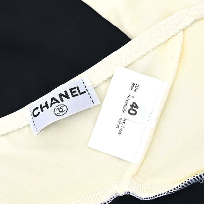 Chanel Swimwear Swimsuit Black White #40