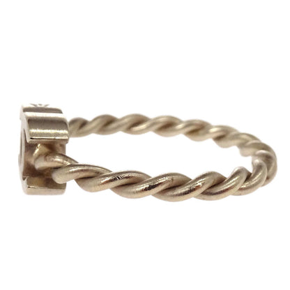 Chanel Ring Twisted Rope CC Gold #51 B14V