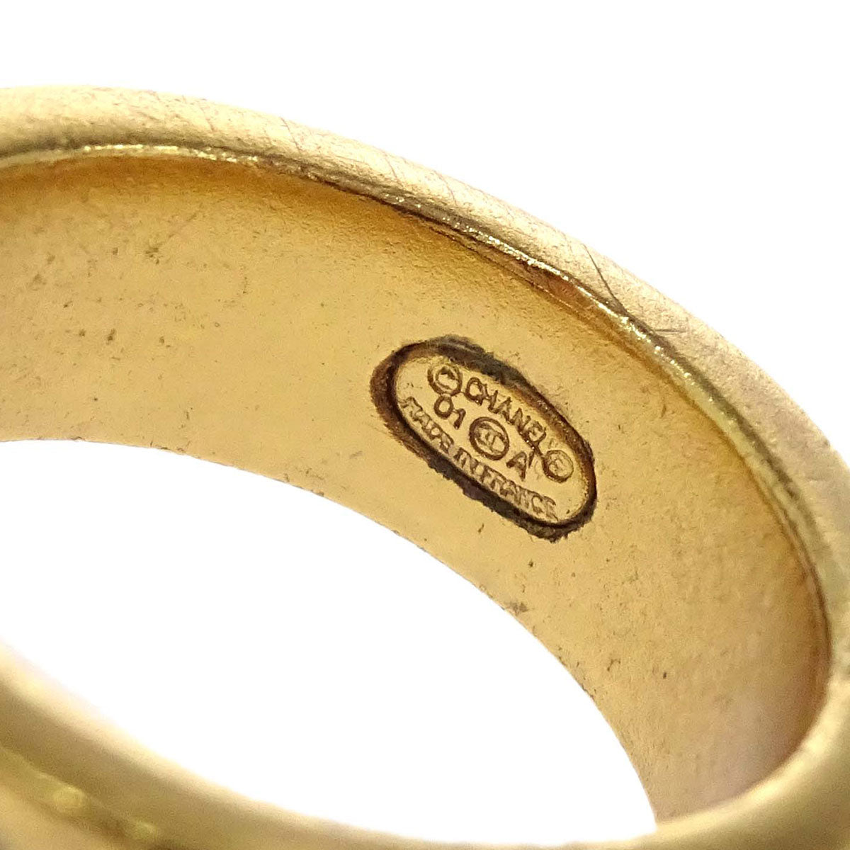 Chanel Ring COCO Gold #53 01A