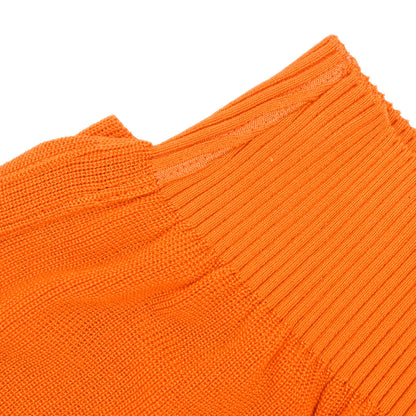 Chanel 1996 Button Up Skirt Orange #36