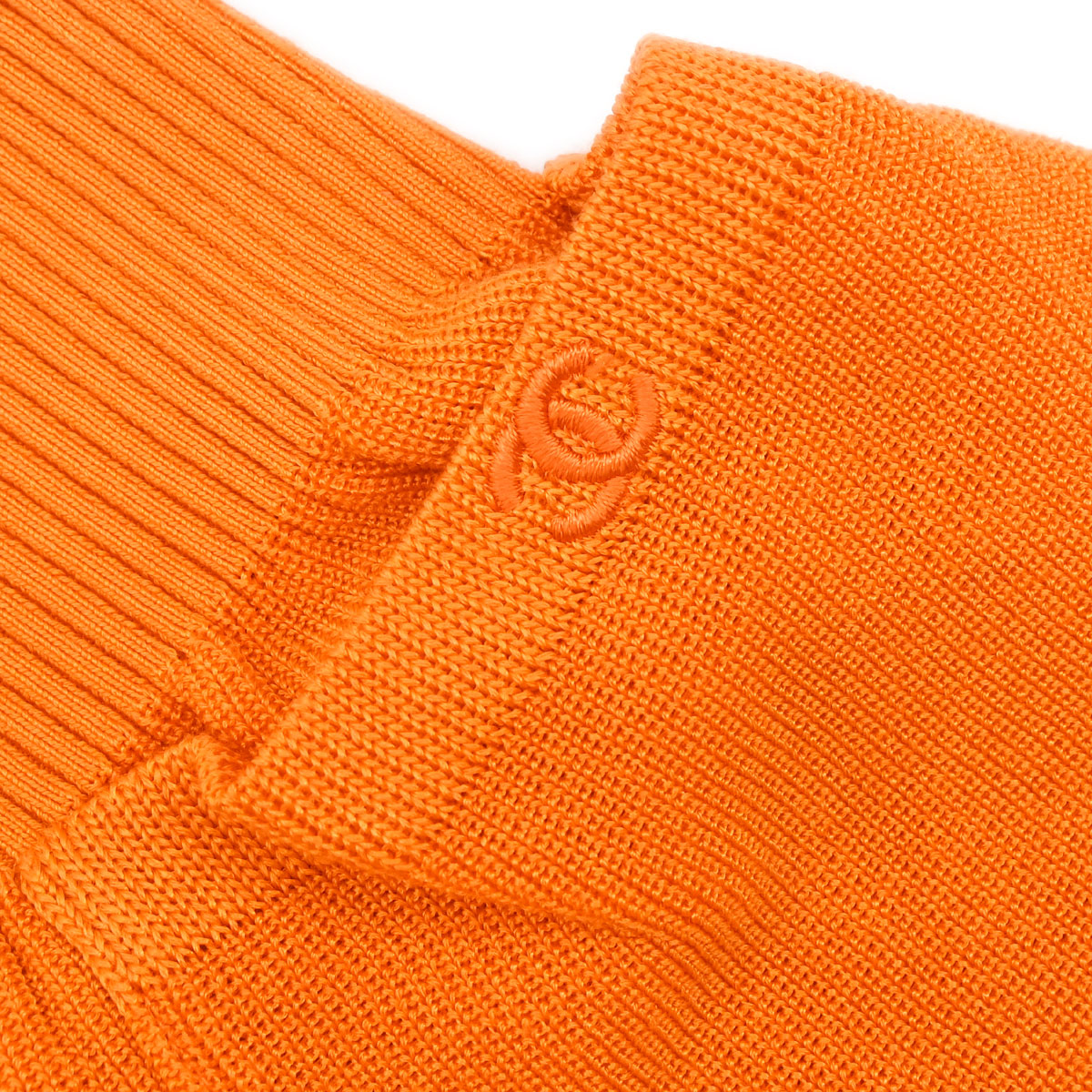 Chanel 1996 Button Up Skirt Orange #36