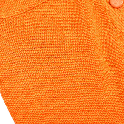 Chanel 1996 Button Up Skirt Orange #36