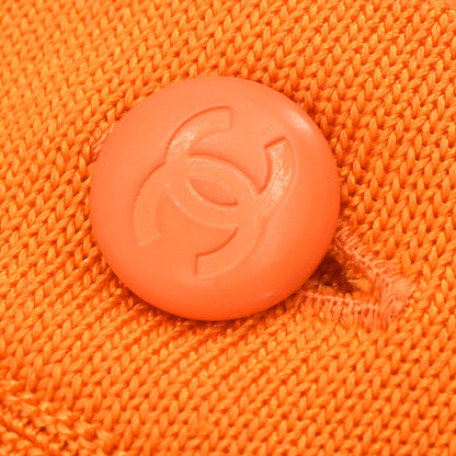 Chanel 1996 Button Up Skirt Orange #36