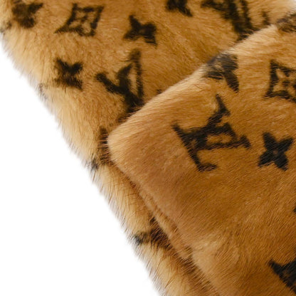 Louis Vuitton Monogram Mink Shawl Stole M72245