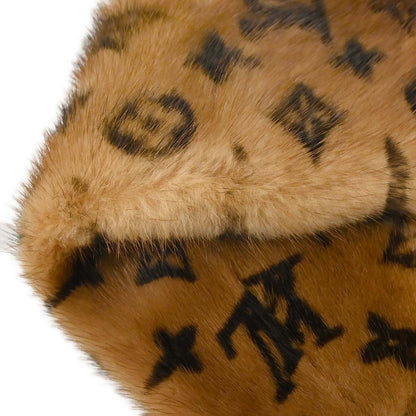 Louis Vuitton Monogram Mink Shawl Stole M72245