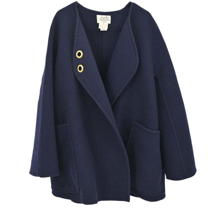 Hermes Coat Navy #36