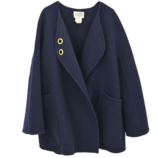 Hermes Coat Navy #36