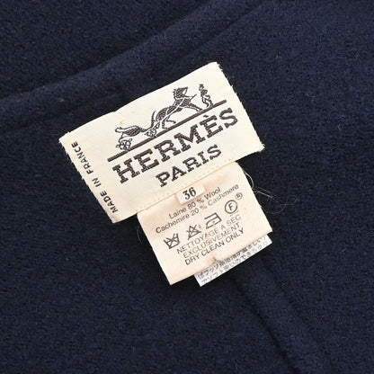 Hermes Coat Navy #36