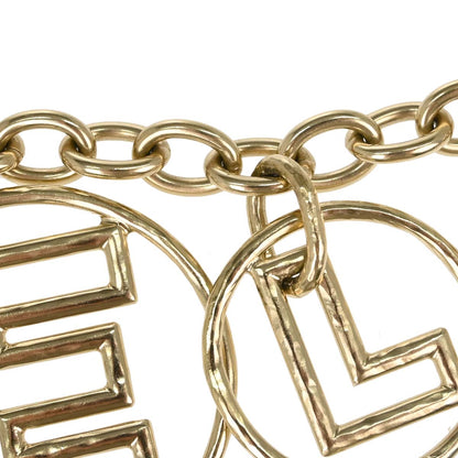 Chanel Chain Belt Medallion Logo CC Gold B17C Small Good