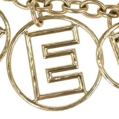 Chanel Chain Belt Medallion Logo CC Gold B17C Small Good