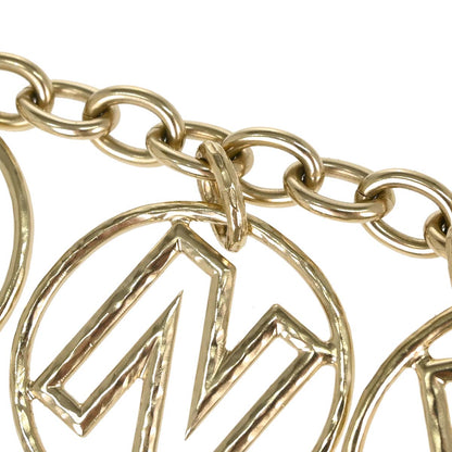 Chanel Chain Belt Medallion Logo CC Gold B17C Small Good