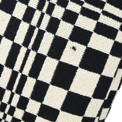 Celine Check Coat Black White #38