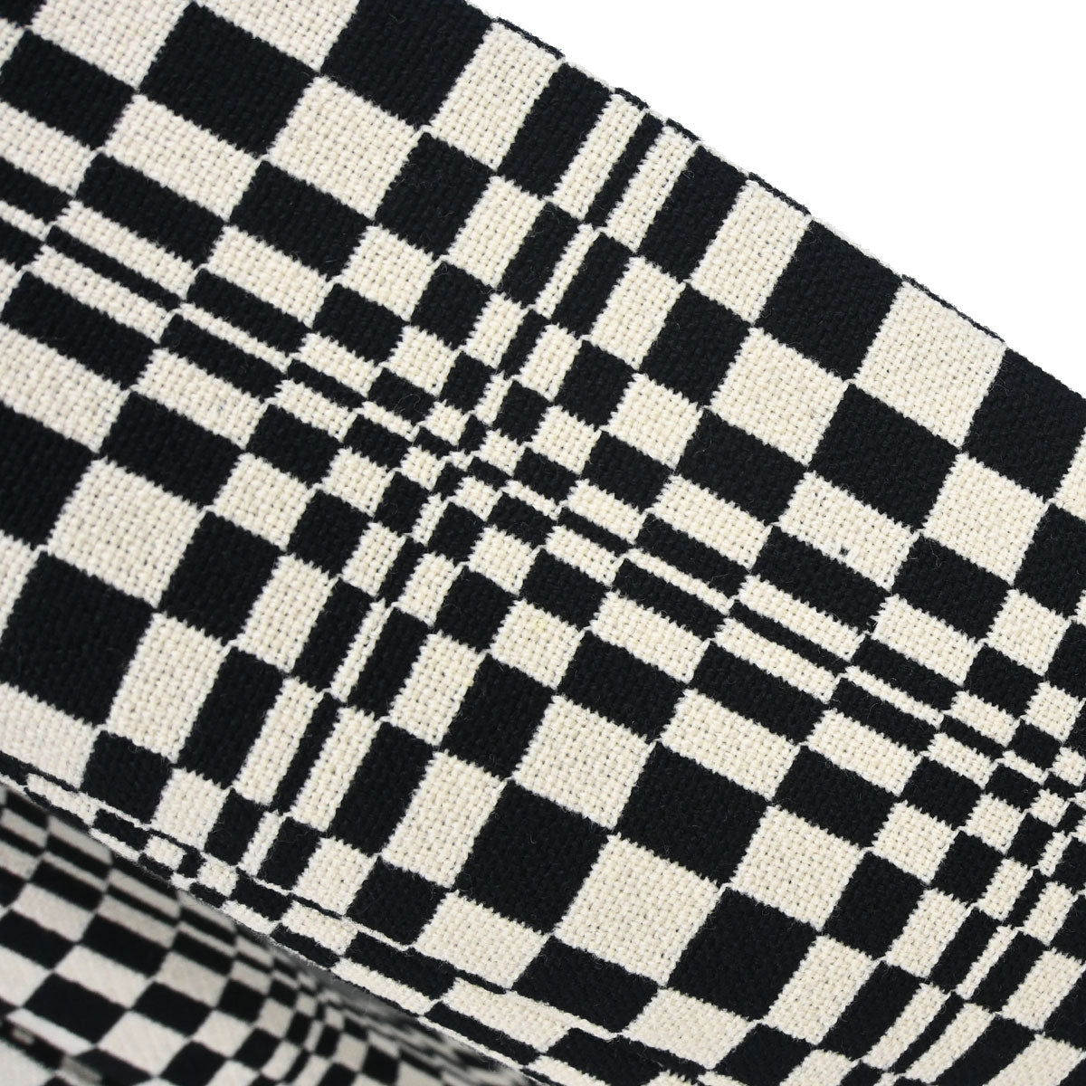 Celine Check Coat Black White #38