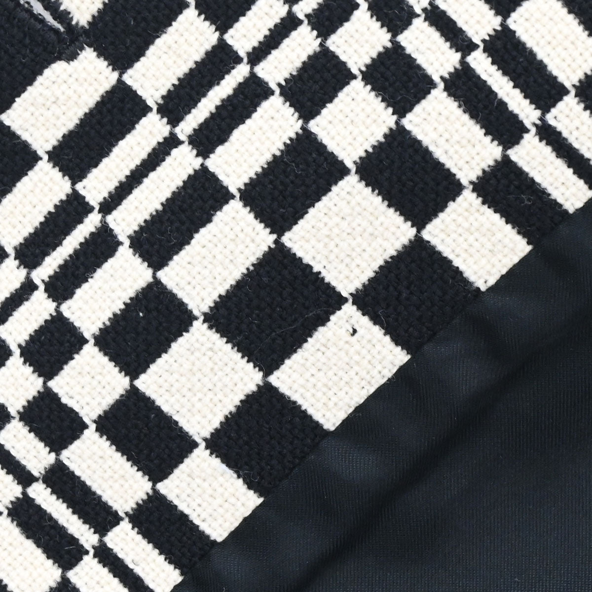 Celine Check Coat Black White #38