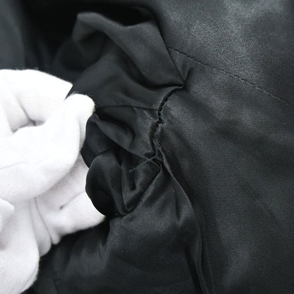 Celine Check Coat Black White #38