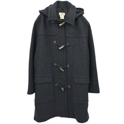 Hermes Hooded Duffle Coat Gray #50