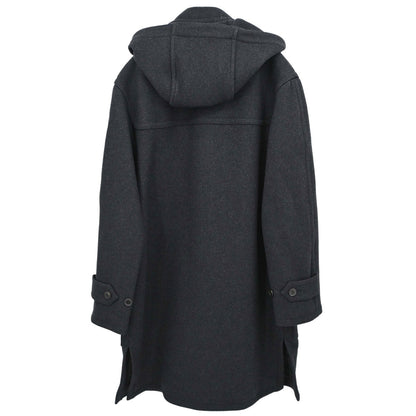 Hermes Hooded Duffle Coat Gray #50