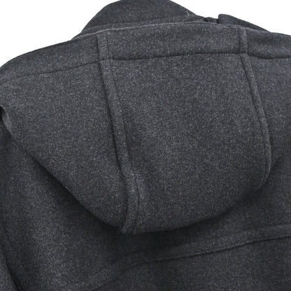 Hermes Hooded Duffle Coat Gray #50