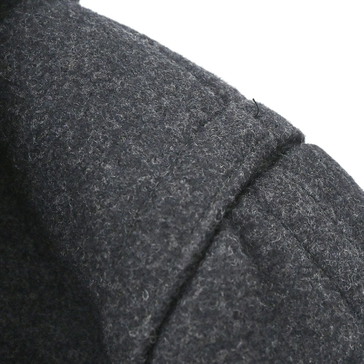 Hermes Hooded Duffle Coat Gray #50