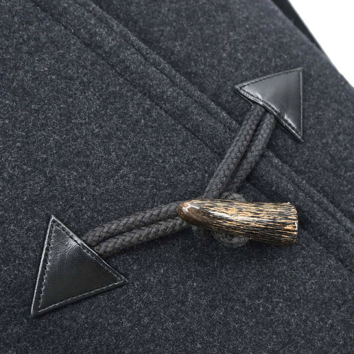 Hermes Hooded Duffle Coat Gray #50