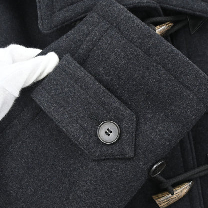 Hermes Hooded Duffle Coat Gray #50