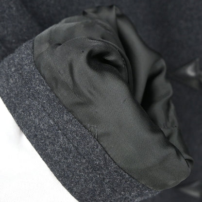 Hermes Hooded Duffle Coat Gray #50