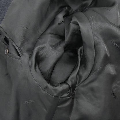 Hermes Hooded Duffle Coat Gray #50