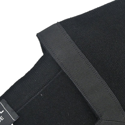 Chanel 1995 Short Sleeve Cardigan Black #42