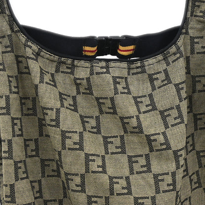 Fendi Zucchino Swimwear Swimsuit Khaki #40