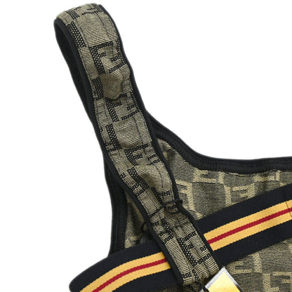 Fendi Zucchino Swimwear Swimsuit Khaki #40