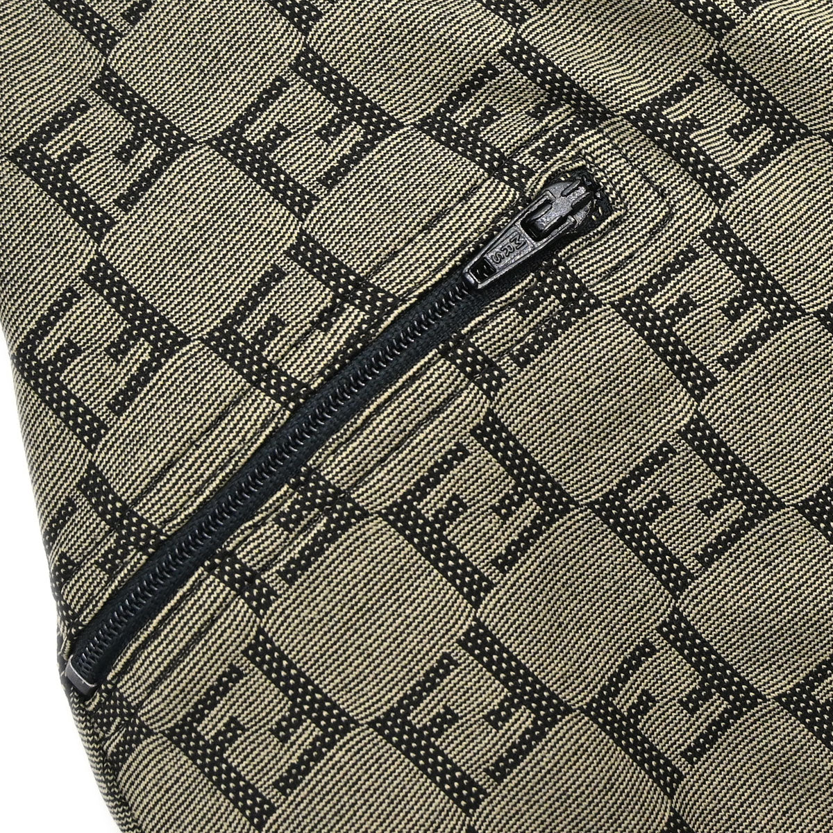 Fendi Zucchino Swimwear Swimsuit Khaki #40
