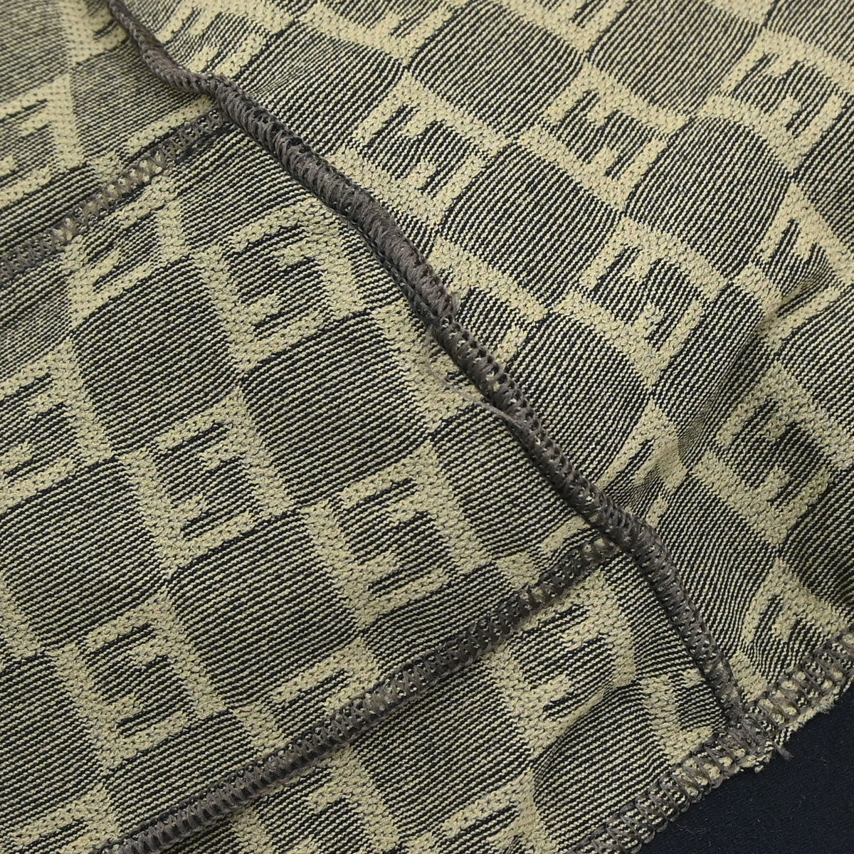 Fendi Zucchino Swimwear Swimsuit Khaki #40