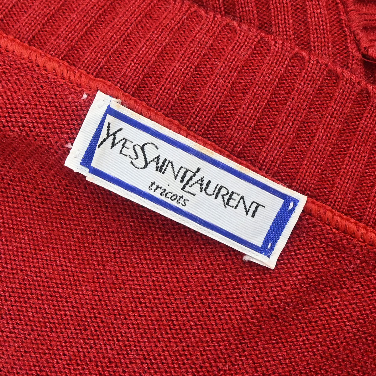 Yves Saint Laurent Knit Dress Red #M