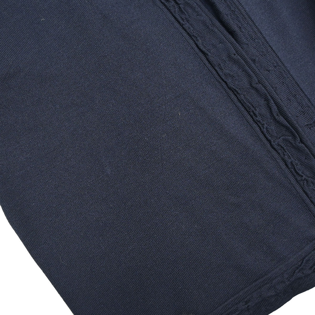 Chanel 2002 Cardigan Lace Rhinestone CC Navy #42