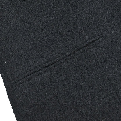 Chanel 1996 Single Breasted Collarless Jacket Black #40