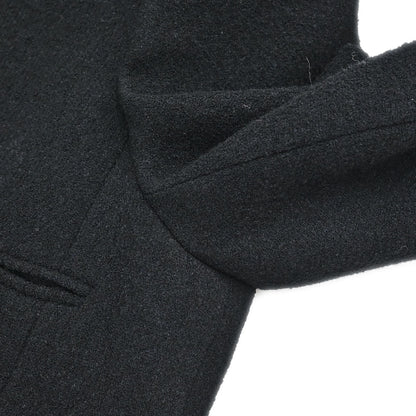 Chanel 1996 Single Breasted Collarless Jacket Black #40