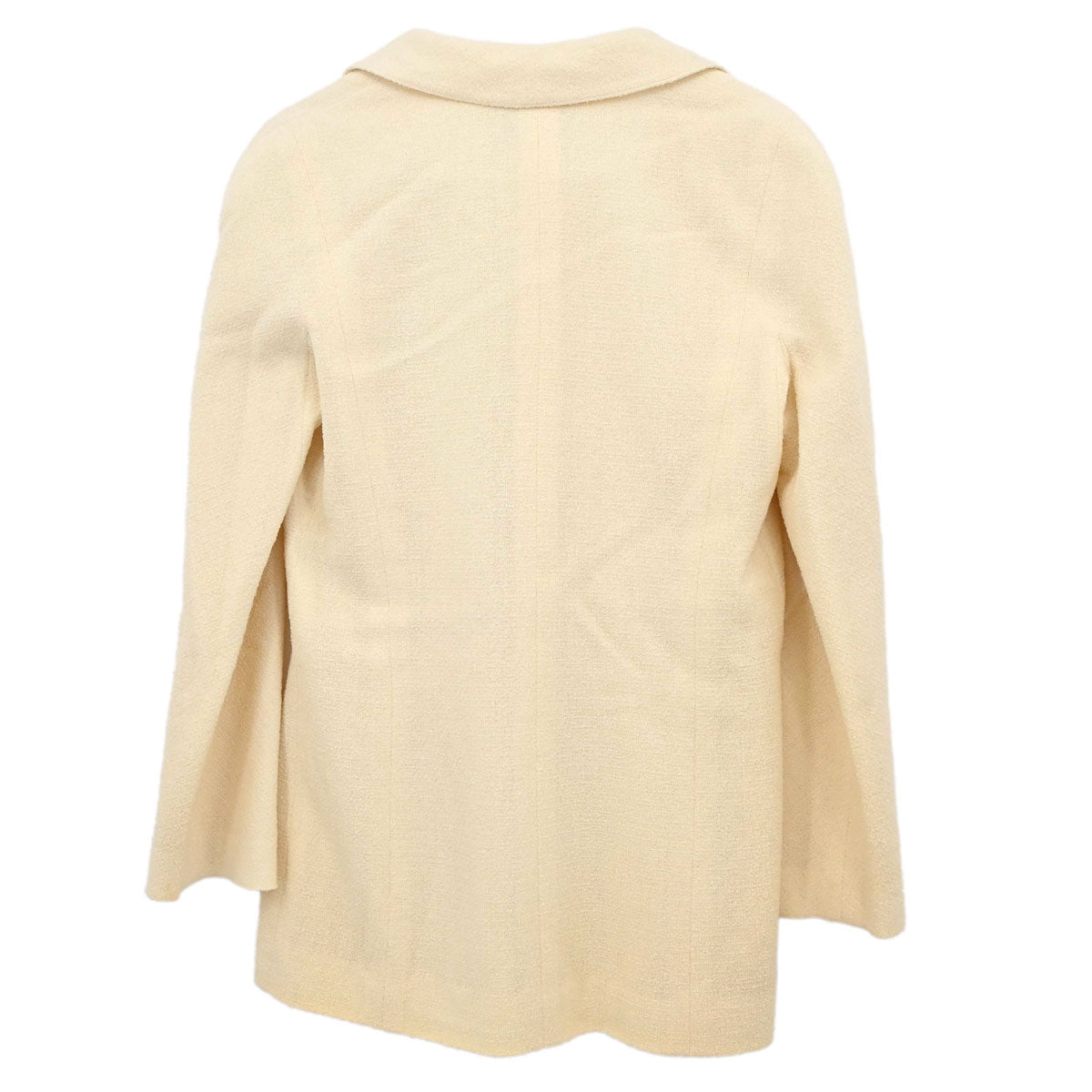 Chanel 1999 Ivory Single Breasted Jacket #36