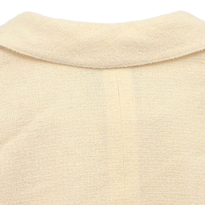 Chanel 1999 Ivory Single Breasted Jacket #36