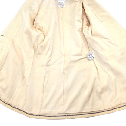Chanel 1999 Ivory Single Breasted Jacket #36