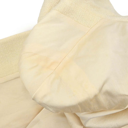 Chanel 1999 Ivory Single Breasted Jacket #36