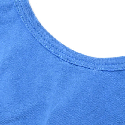 Chanel 2002 Surf Line Sleeveless Tank Top Blue #38
