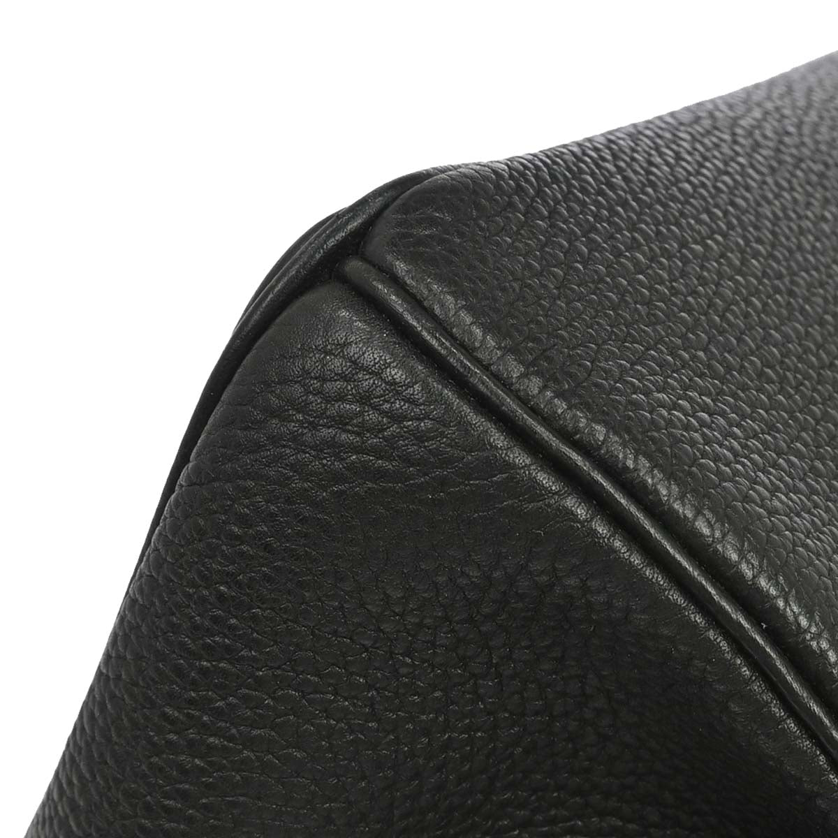Hermes Black Taurillon Clemence Birkin 35 Handbag