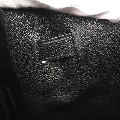 Hermes Black Taurillon Clemence Birkin 35 Handbag