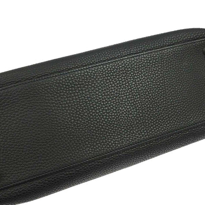Hermes Black Togo Kelly 32 Retourne 2way Shoulder Handbag
