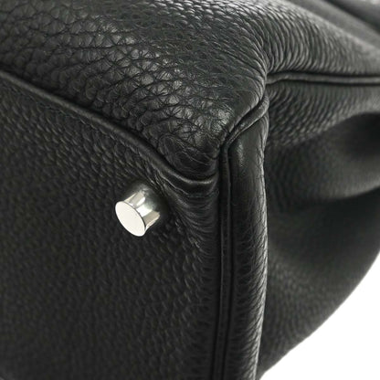 Hermes Black Togo Kelly 32 Retourne 2way Shoulder Handbag