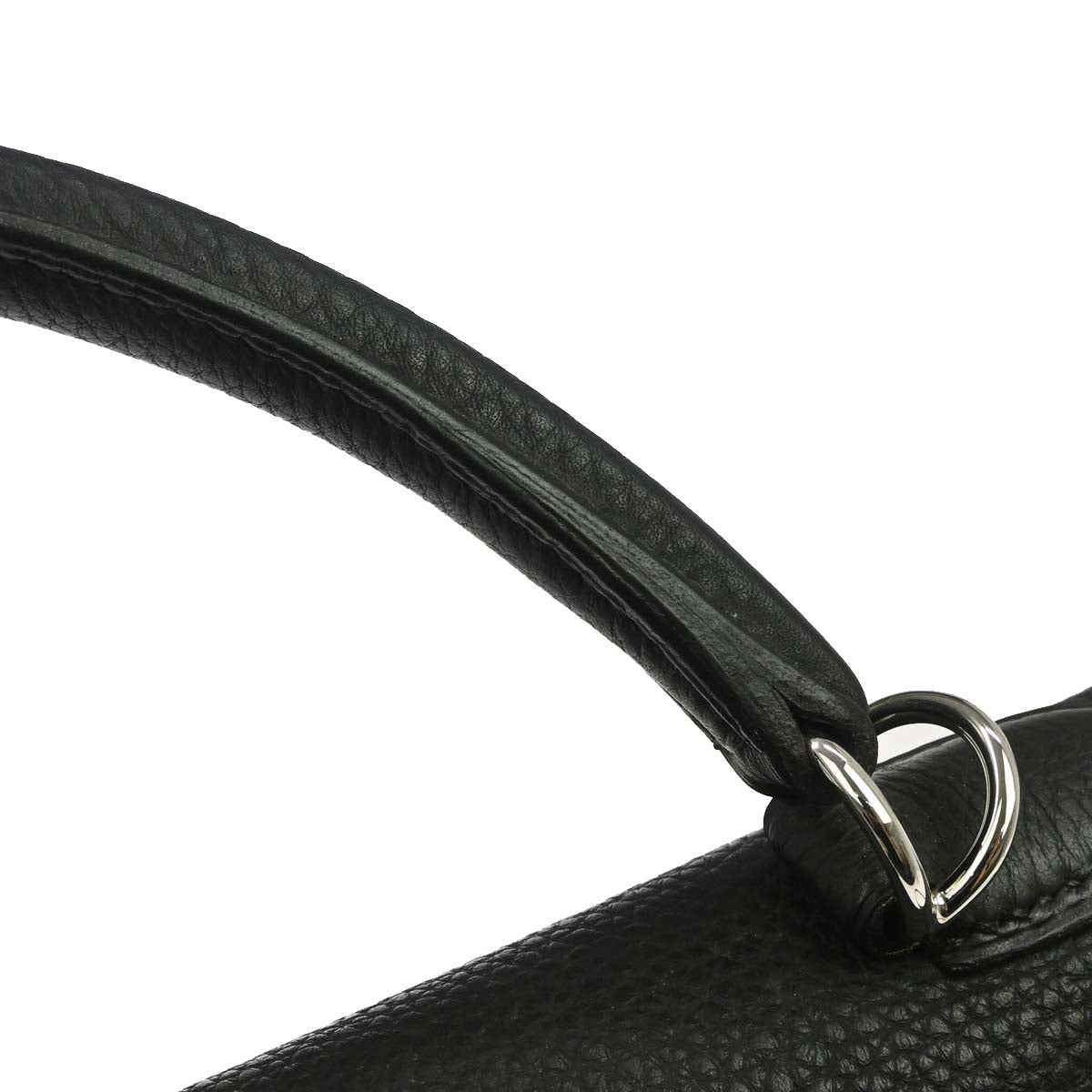 Hermes Black Togo Kelly 32 Retourne 2way Shoulder Handbag
