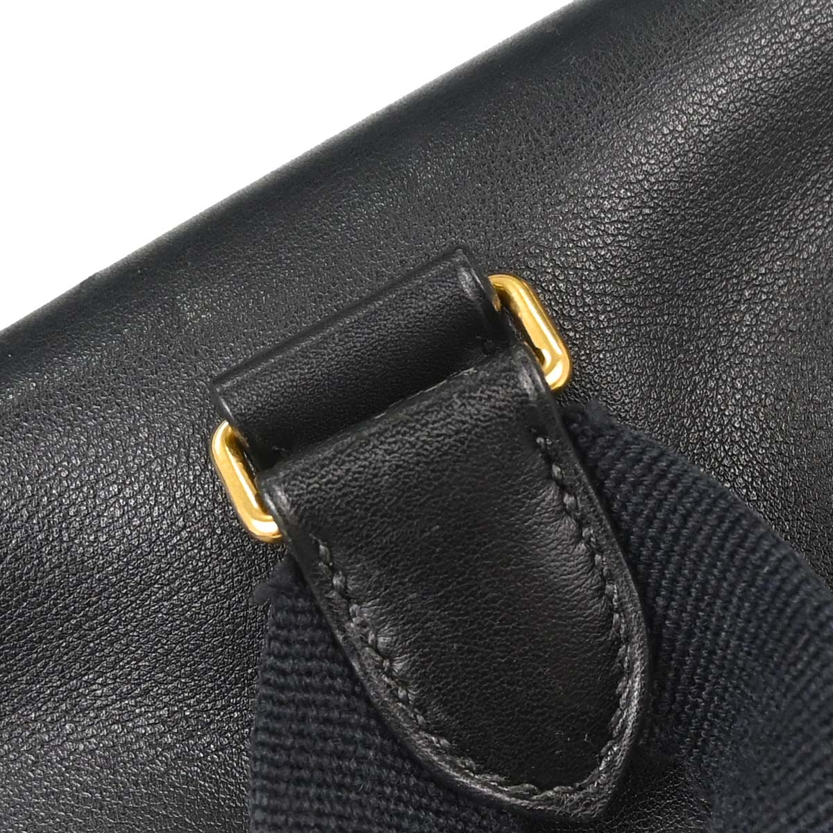 Hermes Black Gulliver Kelly A Dos GM Backpack